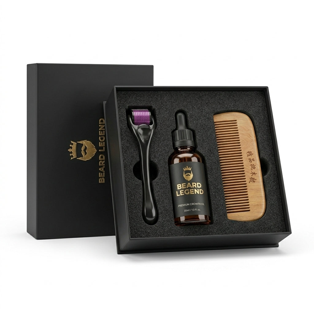 Beard Legend™ 3-in-1 Beard Growth Support Kit