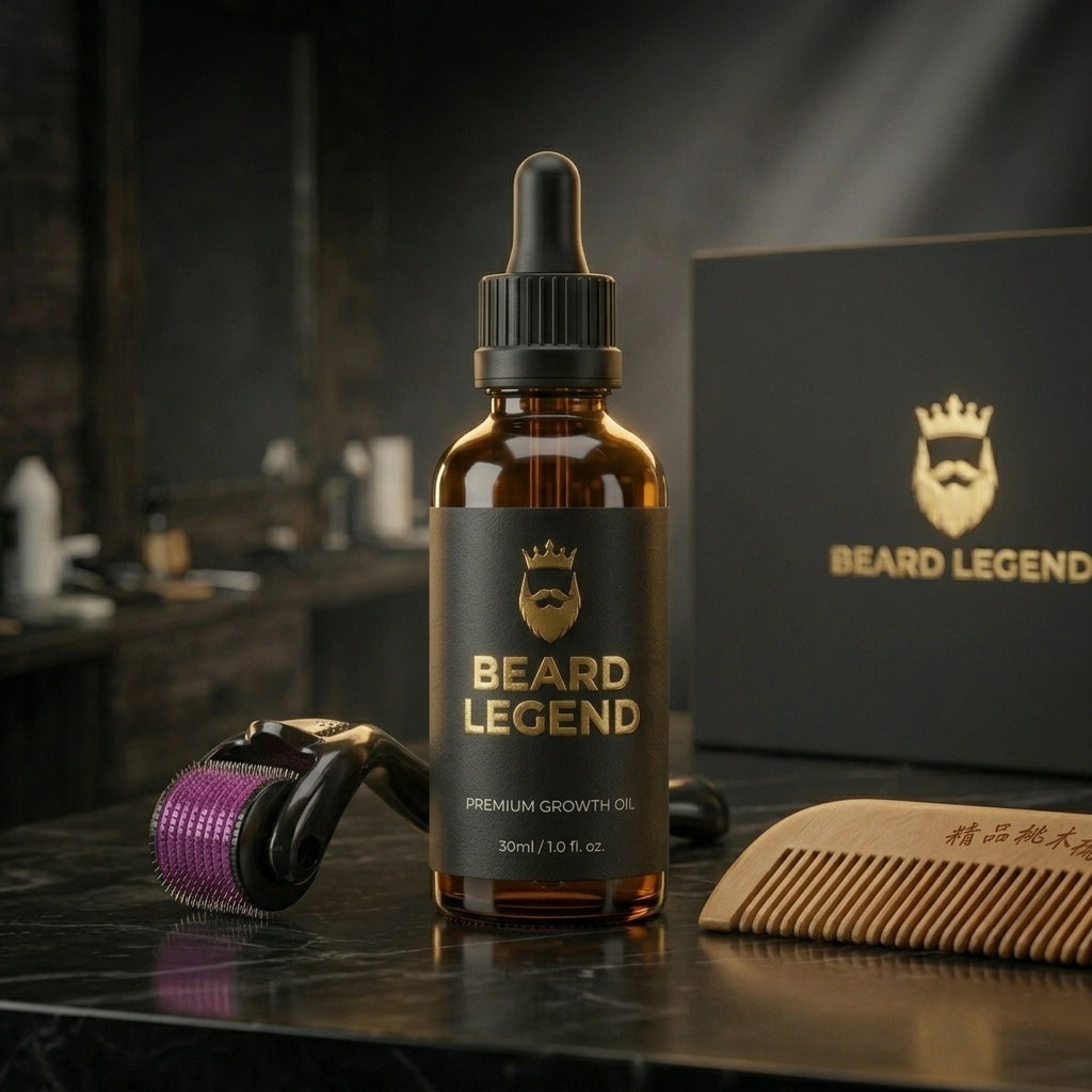 Beard Legend™ 3-in-1 Beard Growth Support Kit