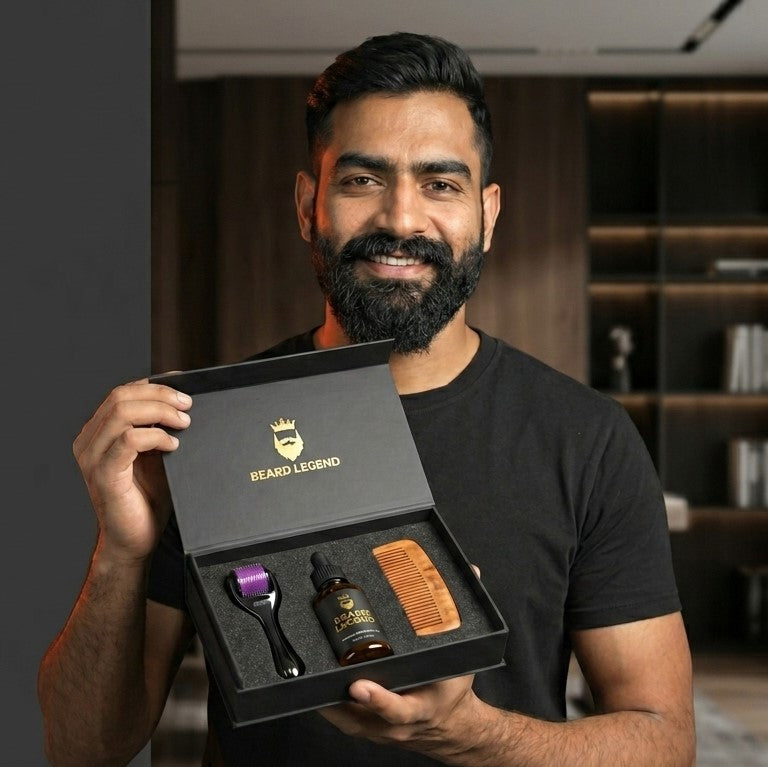 Beard Legend™ 3-in-1 Beard Growth Support Kit